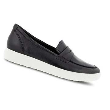 Women's Ecco Soft 7 Casual Shoes Black | Canada 67BEX